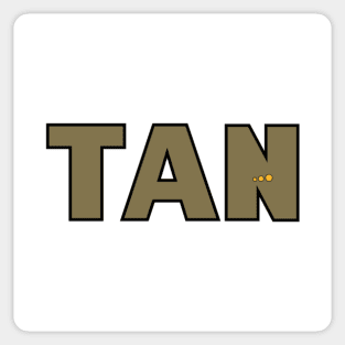 Tan v1r1 Sticker